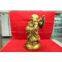 laughing buddha carried gold coin