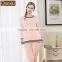 Hot Selling Qianxiu Long Sleeved Knitted Cotton Couple Jersey Mens Outdoor Pajamas
