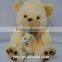 20cm sitting soft plush animal toy teddy bear with bow
