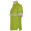polyester green t-shirt polo neck pique fabric