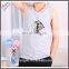 high neck tank tops men fitness , high neck tank gym men