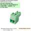 Plug-Terminal Block Head Pitch:3.81mm / 0.15 in