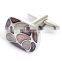 Purple Enamel Cuff Links Men's Designer Cufflinks