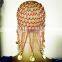 BestDance Wholesale Beaded headdress Headpiece Headwear Cap Hat Fancy Dress Costume headdress Jewelry Accessory