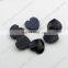 DZ-1035 heart shape flat back glass stones for jewelry making