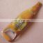 promotional gift cheap novelty beer bottle opener with epoxy coated