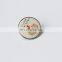 Customized metal brand badge with 3M adhesive for household appliance