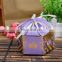 Castle shaped wedding/birthday party supplies decoration favor chocolate candy box