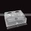 Healthy and Clean acrylic storage organizer box with drawer for hotel room guest supplies