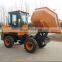 3Ton Construction machine site dumper truck with rotary bucket