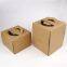 Supply 12 inch cake box custom wedding cake box cardboard packaging box with handle