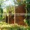 decorative garden fence panels 3-form corten steel wall panel