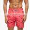 Casual Sports Loose Large Size Printed Summer 100%polyester Pants Quick-dry Shorts Thin Men's Beach Pants