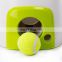 Nontoxic interactive training reward machine Smart pet dog food spiller Tennis ball feeder toy