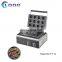 Commercial kitchen supplies electric baker ball shaped waffle maker commercial waffle machine