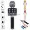Ws858 Mini Wireless Karoke Magic Sound 3-In-1 Portable Handheld Karaoke Mic Microphone With Record Function