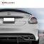 Заднее крыло из углеродного волокна C63 для MB C-class W205 C63 в стиле P. Спойлер багажника из углеродного волокна C63, подходящий для W205 C63 2014 - 2016 годов выпуска