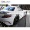 SLS class W197 black series style body kits w197 front bumper  side skirt rear bumper hood cover with customer feedback