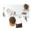 Home Decoration Storage Wood Craft Round Shape Wall Shelf Rack Wooden Pegboard hole shelf