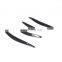 carbon fiber rear bumper bar grill side fins moulding trims 4pcs/set  Fit For Audi A3 S3 4-doors Only 2014