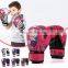 Kick Boxing Gloves Sparring Heavy MMA Training Pro Mitts Workout Taekwondo Gloves Muay Thai Karate Leather Children 6 Oz