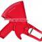 Plastic measuring skinfold body fat caliper