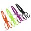 Fishing Pliers Plastic Fish Clamp Grip Catch Release Tool Fish Body Holder Tongs Scissors Grabber Tackle Fishing Pliers