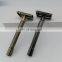 Retro-show Style Gun-black Double Edge Butterfly Safety Razor with Stainless Steel Blade