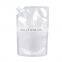 Wholesale Custom Logo Printed Beverage Bag/Milk Bag/Spout Pouch Liquid Stand Up Spout Pouch