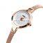 Wholesale SKMEI 1390 Rose Gold Wrist Watch Stainless Steel Band Japan Movt Quartz Women Watches