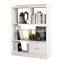 wholesale wood modern floor bookshelf wood bookcase for sale