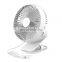 Factory Directly Supply Small Rechargeable 360 Degree HOT SALE USB Rechargeable Fan Clip on Mini Desk Fan Portable