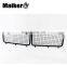 Black Steel Rear window Grille for Land Rover Defender 110 90 window protector parts