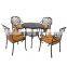 outdoor furniture patio sets wrought iron aluminum table and chairs