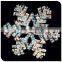 snowflake motif holiday decorative light