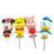 Wholesale Cake Decoration Birthday Mickey Minnie Pooh Animal Cute Cartoon Doll PVC Party Cake Toppers