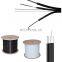 FTTX Optical Fibre 1 Core 2 Core 4cores G657A/G652D Fiber FTTH Drop Cable