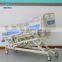New Year Sale Customized Angle Indicator Motorized Electric 5 function Hospital Medical Patient Beds With 4 Mute Casters