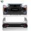 Car bodykit for Toyota h-ighlander 2021 2022 year facelift Lexus LX600 model with Front&Rear bumpers and grille