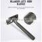 Mens good quality metal double edge blade shaing set private label shaving safety razor and stand