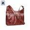 Superior Quality Best Selling Modern Design Fashion Style Anthracite Fitting Cotton Lining Genuine Leather Women Sling Bag