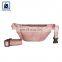 Exclusive Range of Fashion Designer Anthracite Fitting Zipper Closure Type Genuine Leather Waist Bag for Women