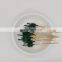 10MM Wholesale Natural Decoration Disposable 100% Mao Bamboo Small Thin BBQ Fruit Food Picks Skewer Stick