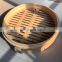 Eco-friendly natural bamboo bamboo steamer with lid 52cm 2 layers