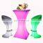 waterproof led bar table led furniture rgb colors glowing party nightclub sofas bar tables outdoor furniture