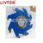 LIVTER D120H35*W3*8T High Speed Heat Resistance Slit Tungsten Steel Slotting Knife