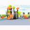 Plastic slide children commercial playground outdoor games playground equipment