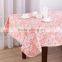 1PC Printed PEVA With Flannel Back Vinyl Table Cloth