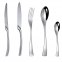 Restaurant Stainless Steel Cutlery 304 Silver Plated Polishing Flatware Set