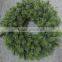 Christmas wonderland decorative holiday mesh/pvc wreath for lights decoration